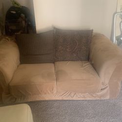 Chocolate Brown Sofa 