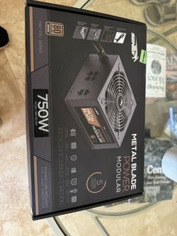 Sentey Metal Blade 750W Modular PSU 80 Plus Bronze