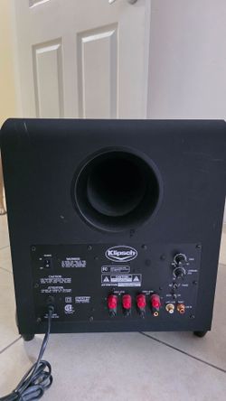 Klipsch subwoofer