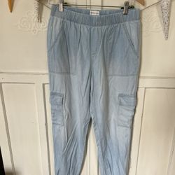 Chambray Happily Grey Joggers Size M