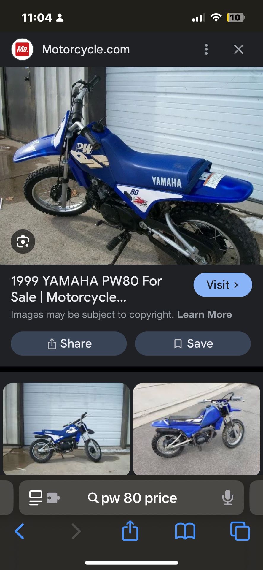 Yamaha Dirt Bike