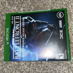 star wars battlefront 2. elite trooper deluxe edition, xbox one
