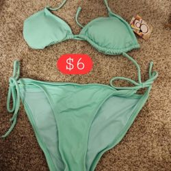 New Bikini Top And Bottom $6