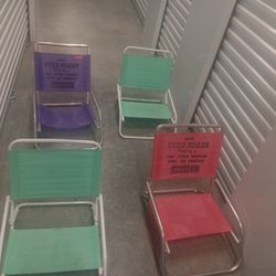 Free 4 Beach Chairs 
