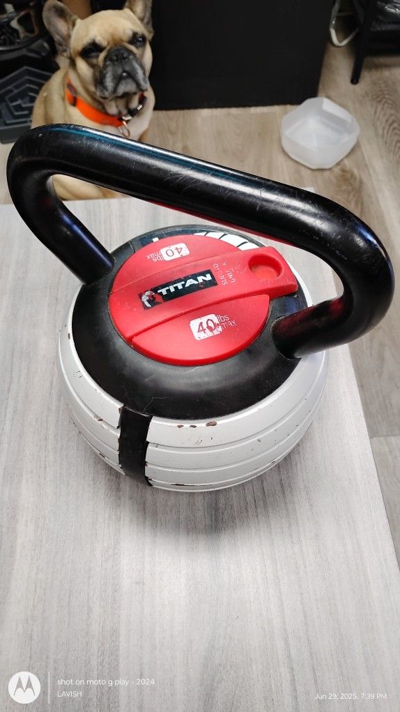 Adjustable Kettle Bell
