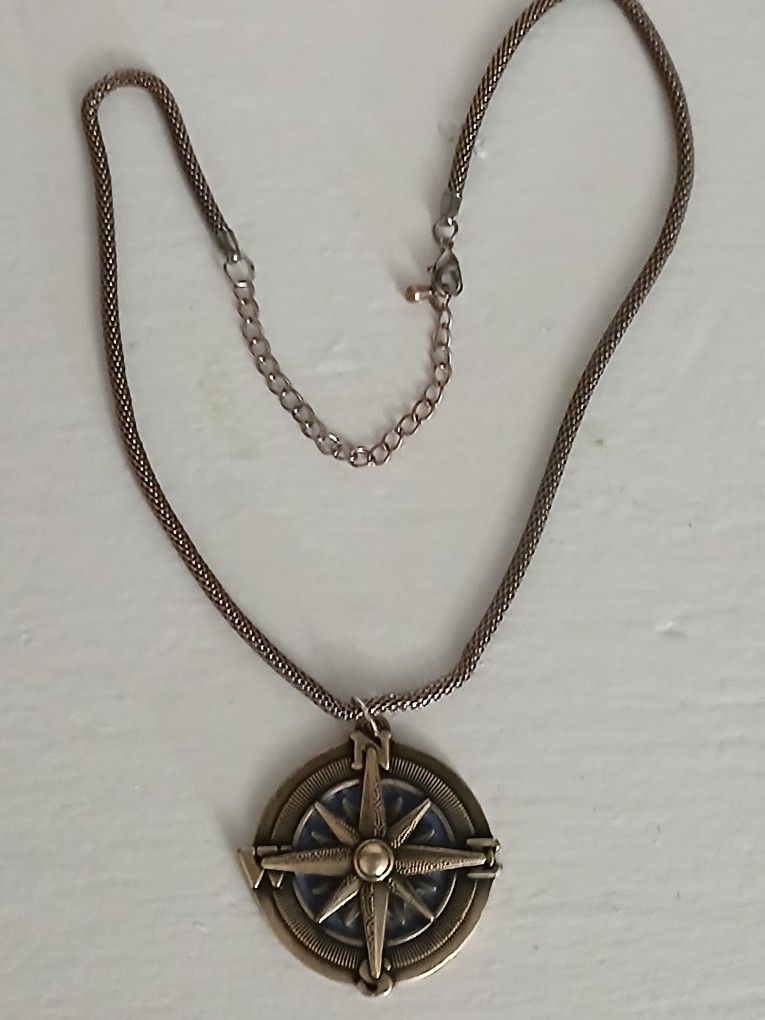 Chain With Nautical Symbol Pendant