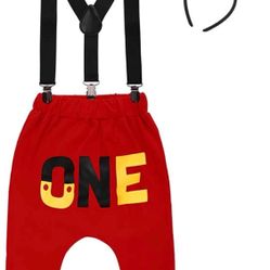 Baby Boys Mickey First Birthday Set Size (6/12 months)