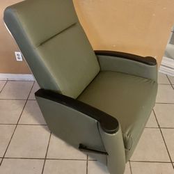 Like New Leather Rocking Recliner 