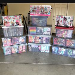 BLOWOUT!!! OVER 100 BRAND NEW MONSTER & RAINBOW & LOL OMG DOLLS PLUS MORE GREAT DEAL  !!!
