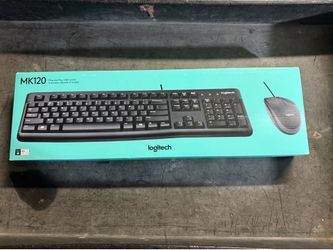 NEW Logitech MK120 Desktop Set