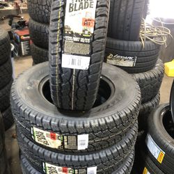 235/80/17 Lt Atturo A/T Trail Blade 6pc Dually