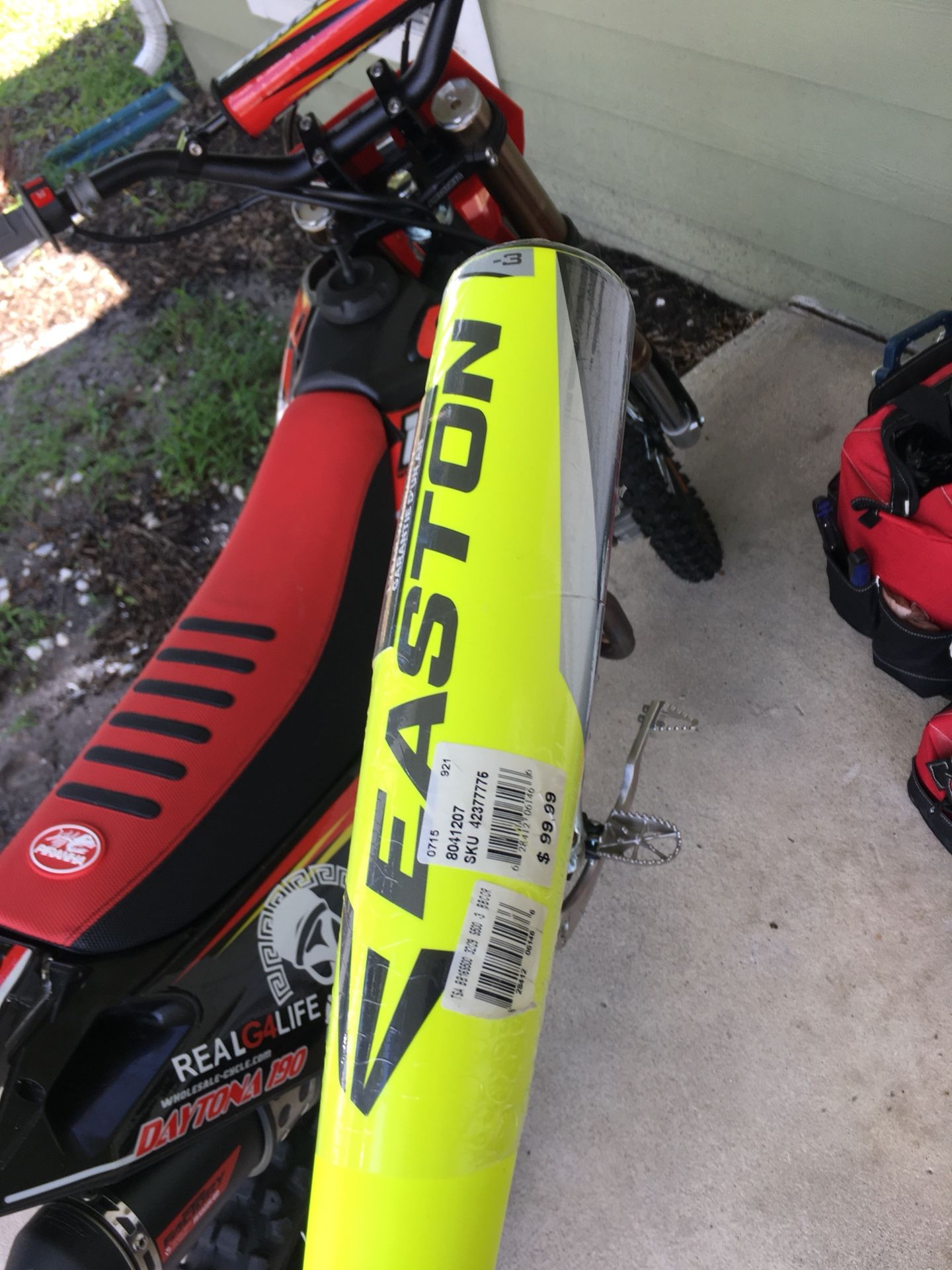 Easton baseball bat