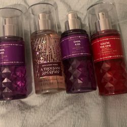 Bath And Body Works Mini Sprays 