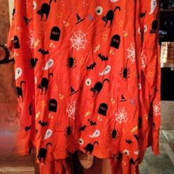 Women's Halloween 2XL pajamas