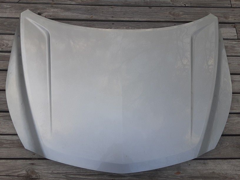 2013-2015 CHEVROLET MALIBU FRONT ALUMINUM HOOD NICE OEM SILVER