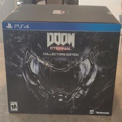 PS4 Doom Eternal Collector's Edition New In Box
