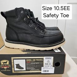 Red Wings Irish Setter Safety Toe Work Boots Size 10.5 
