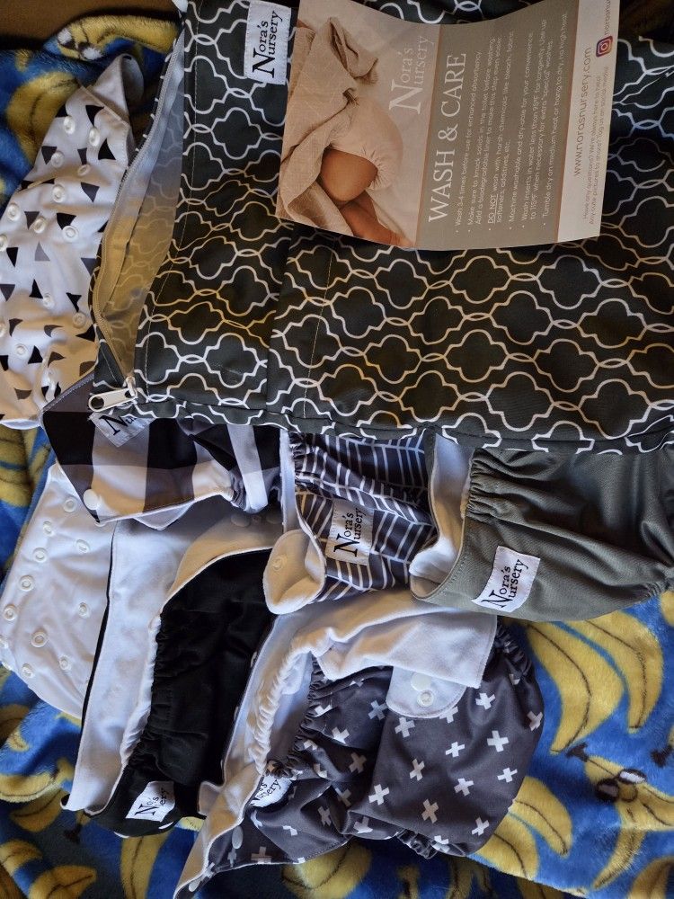 Nora's Nursery Cloth Diaper Set