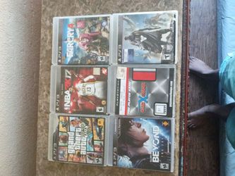 6 games Ps3