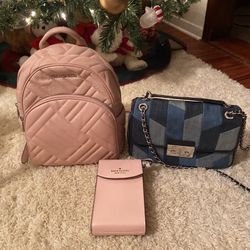 Michael Kors, Kate Spade and Vera Bradley Accesories