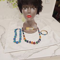 Two Gorgeous Beans and Bracelet. 