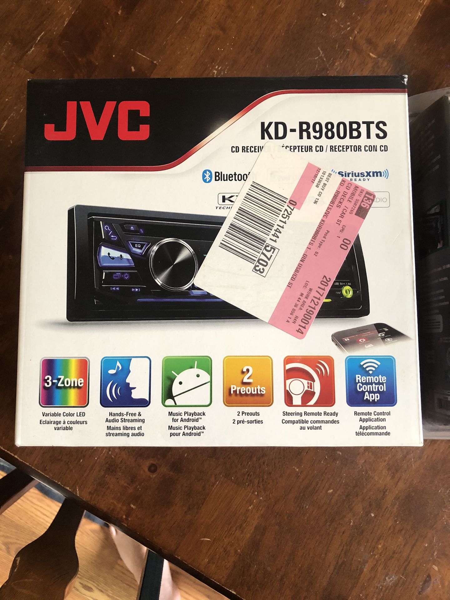 JVC Car Stereo