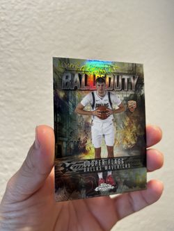 Cooper Flagg Yellow Refractor /275 Ball Of Duty