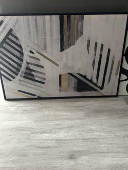 Black white gold a gray decor