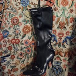 Size 6 High Heel Women's Tall Boots