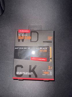 WD BLACK SN7100 1TB new sealed