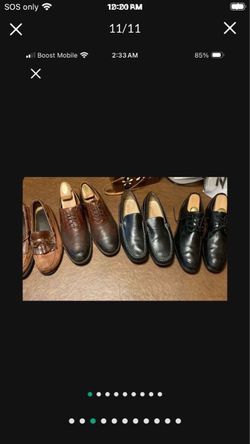 $100-Lot of 5 Pairs of Men's Dress Shoes