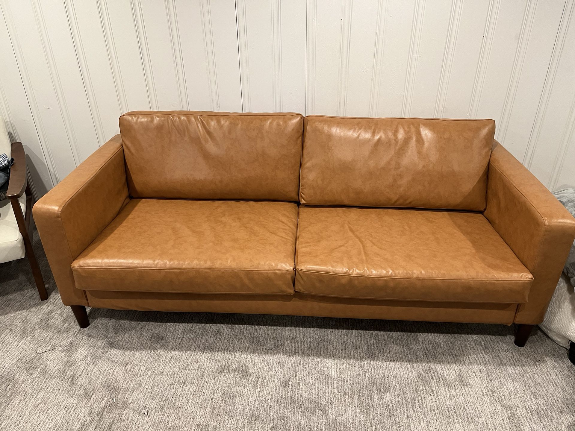 Rarely Used Leather couch