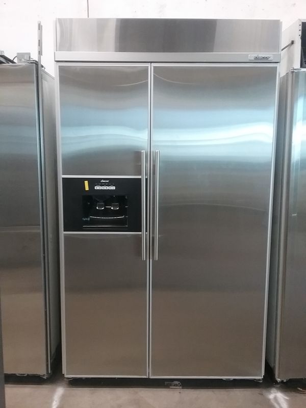 Dacor 48" stainless steel custom panel built in refrigerator for Sale