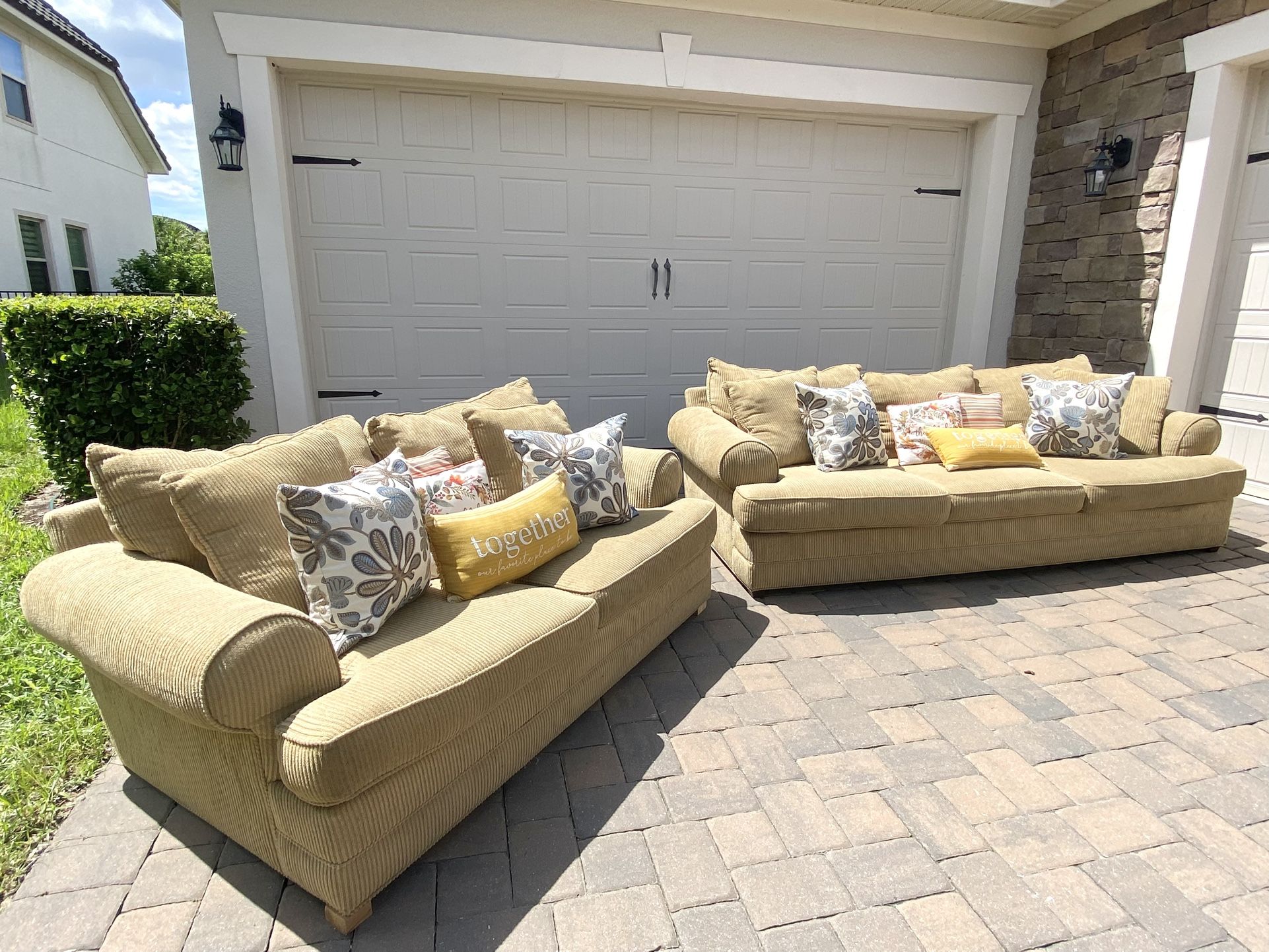 Sofás & Loveseat Set 