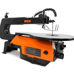 WEN 3923 16-Inch Variable Speed Scroll Saw with Easy-Access Blade Changes and Work Light , Black