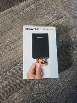 Polaroid ZIP Photo Mini Printer (Black) Zink Wireless Photo Printer+30 Zinkpaper