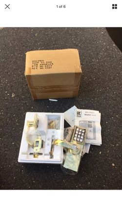 Digital security door lock