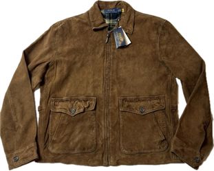 Polo Ralph Lauren Men’s Lambskin Jacket Brand New With Tags