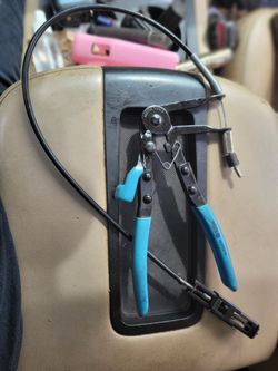 Matco Tools Blue Ratcheting Hose Clamp Pliers HCPR21B working perfectly