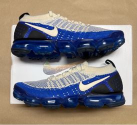 Nike Air Vapormax Flyknit 2 Racer Blue Men’s size 10 running shoes Rare!