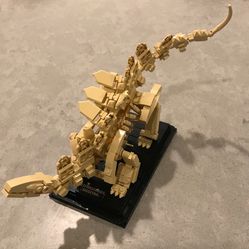 Lego Stegosaurus Skeleton