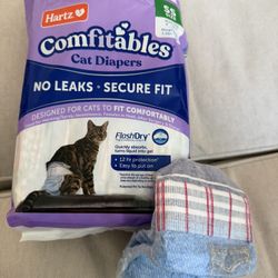 Cat Diapers, Size XS 13 Count