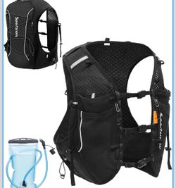 Sportsnew Running Vest for Women Men, Lightweight 10L Hydration Backpack