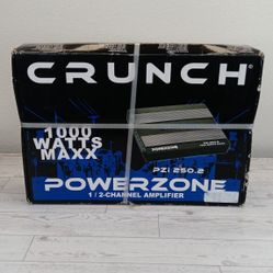 NEW! CRUNCH 1000 WATT AMPLIFIER