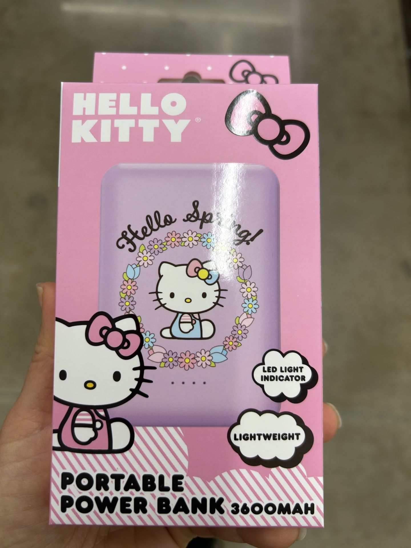 NWT Hello Kitty Portable Power Bank
