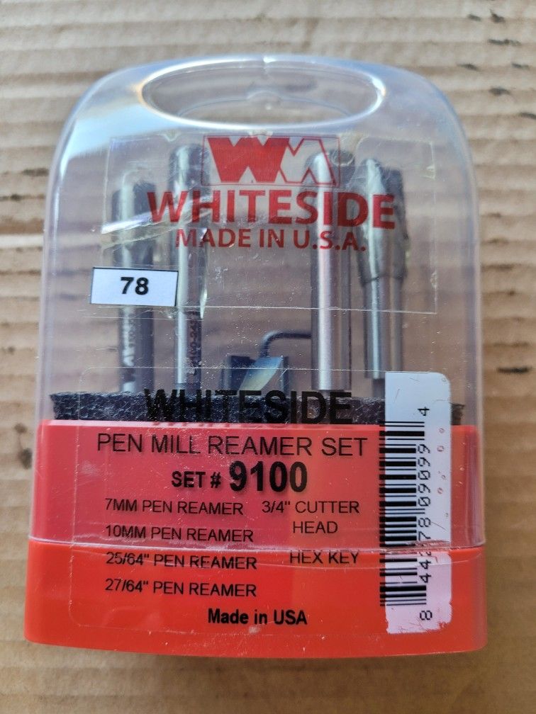 Pen Mill Reamer Set