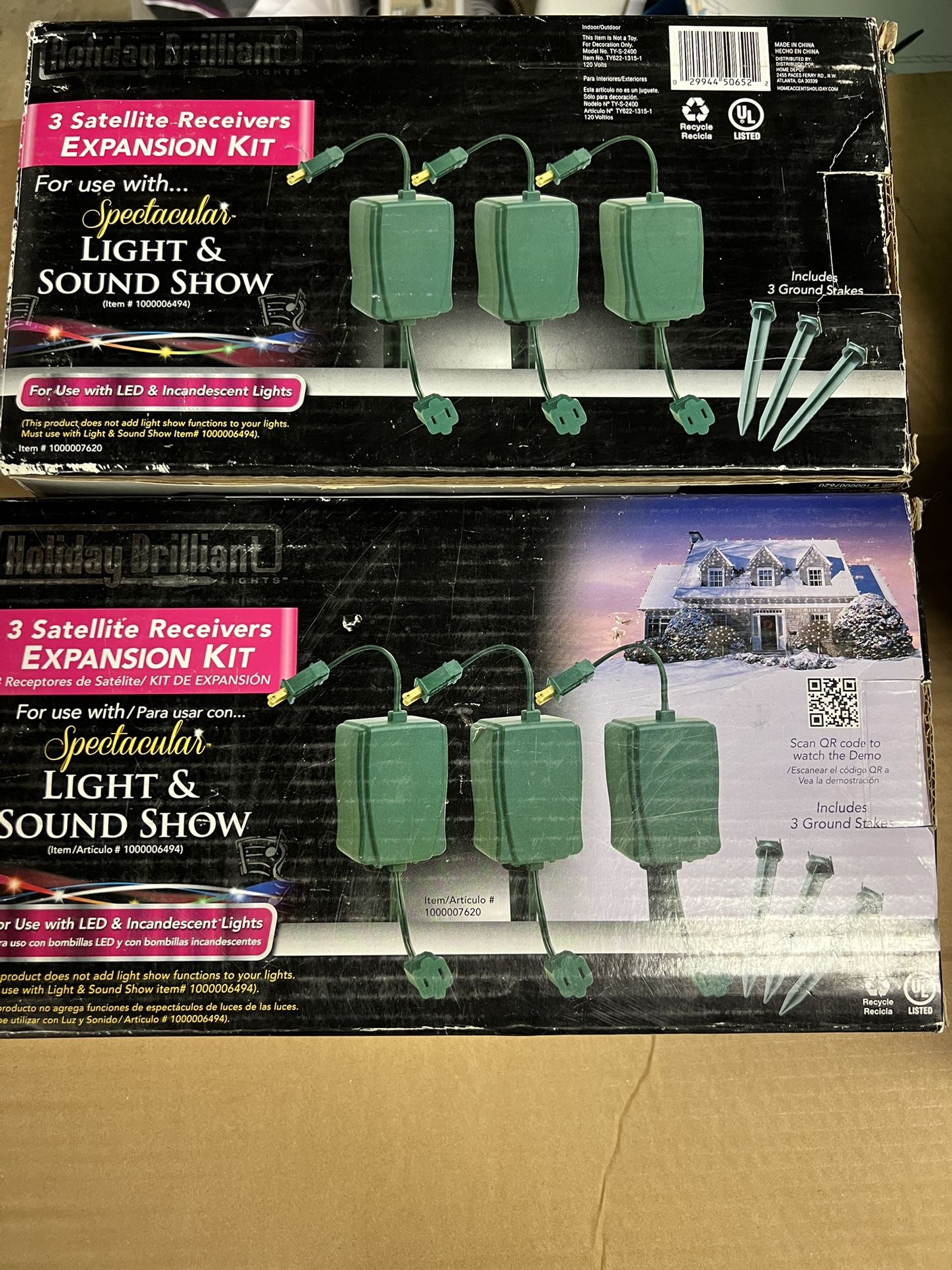 Spectacular Light And Sound Show With 3 Satellite Receivers Expansion Kit