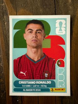 Cristiano Ronaldo panini