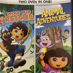 Nickelodeon’s DOUBLE PACK (DVD) DORA The EXPLORER + GO DIEGO GO!