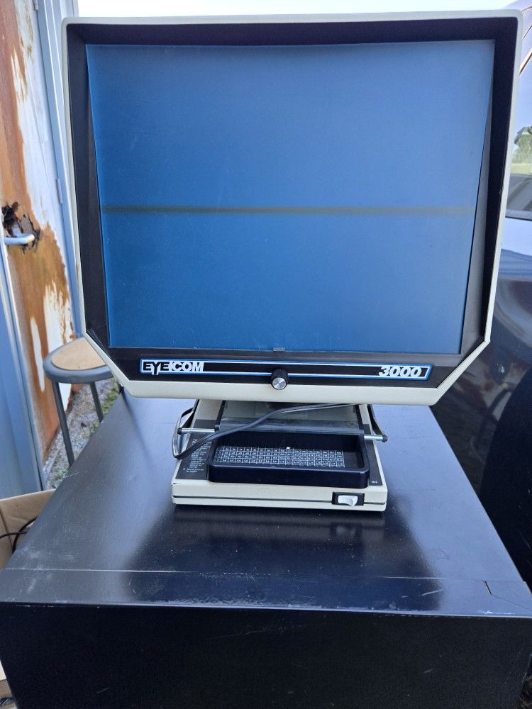 Eyecom 3000 Microfiche Reader